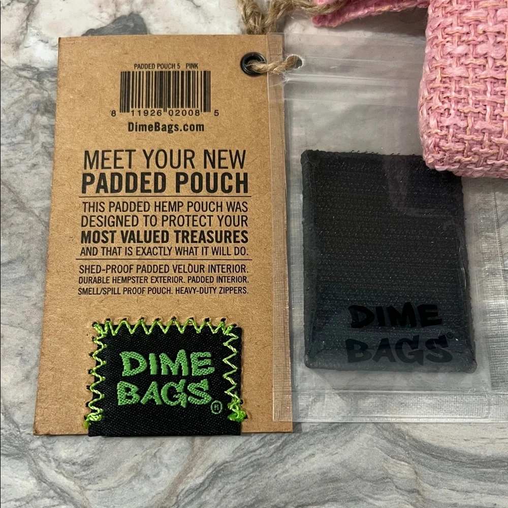 Dime Bags Pink Pouch